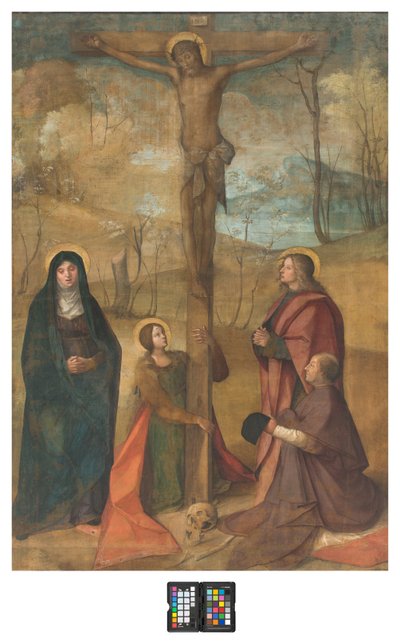 Jézus Krisztus feszülete, Boccaccio Boccaccino alkotó: Boccaccio Boccaccino