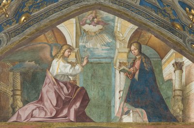 Szoprán, Boccaccio Boccaccino, Angyali üdvözlet 1506-07 alkotó: Boccaccio Boccaccino