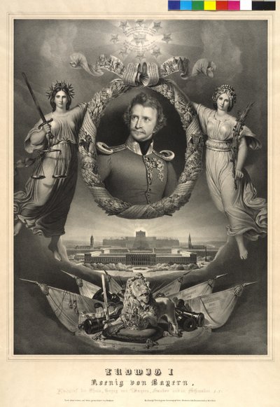Rajnai pfalzgróf I. Lajos bajor király alkotó: Bodmer (after)