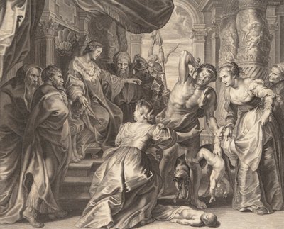 Salamon ítélete, 1595-1633. alkotó: Boetius Adams Bolswert