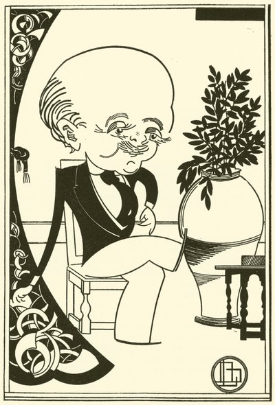 Max Beerbohm (litográfia) alkotó: Bohun Lynch