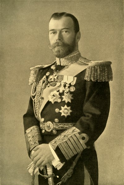 „II. Miklós cár”, 1910-es évek, 1920. alkotó: Boissonnas and Eggler