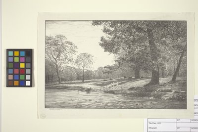 A lakások (tinta papíron) alkotó: Bolton Coit Brown
