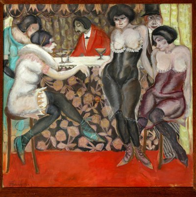 A bárban alkotó: Boris Dmitrievich Grigoriev