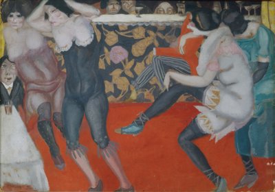 A Kabaréban, 1913 alkotó: Boris Dmitrievich Grigoriev