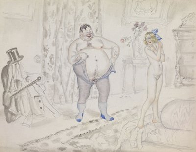 Late Night Rendezvous alkotó: Boris Mikhailovich Kustodiev