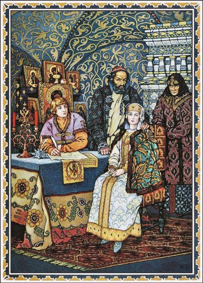 Borisz Godunov és családja, 1927 alkotó: Boris Vasilievich Zvorykin