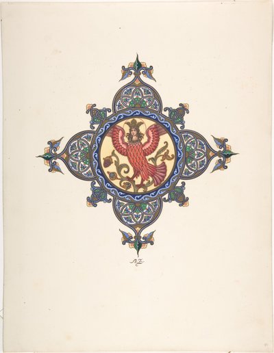 Firebird mint Tsarevna, c. 1925 alkotó: Boris Vasilievich Zvorykin