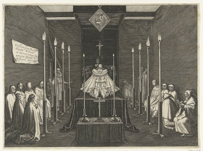 Fülöp Vilmos herceg pompás ágya, 1618 alkotó: Boëtius Adamsz. Bolswert