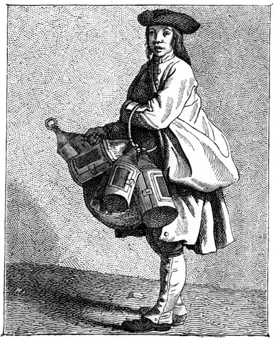Egy lámpáskereskedő, 1737-1742. alkotó: Bouchardon