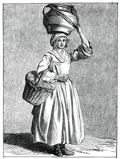 Egy tejeslány, 1737-1742. alkotó: Bouchardon