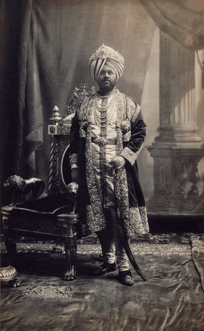 Kapurthalai Jagatjit Singh maharadzsa, 1903 körül (albumin nyomat) alkotó: Bourne & Shepherd