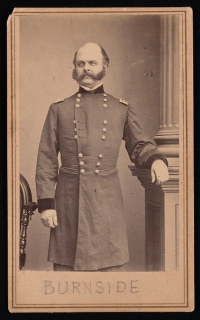 Ambrose Everett Burnside portréja 1824-1881, 1860 körül. alkotó: Brady