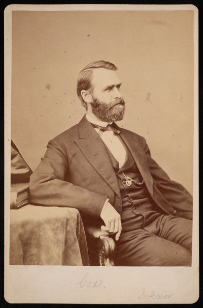 Jacob Dolson Cox portréja 1828-1900, 1900 előtt. alkotó: Brady