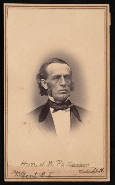 James Willis Patterson portréja 1823-1893, 1869 előtt. alkotó: Brady