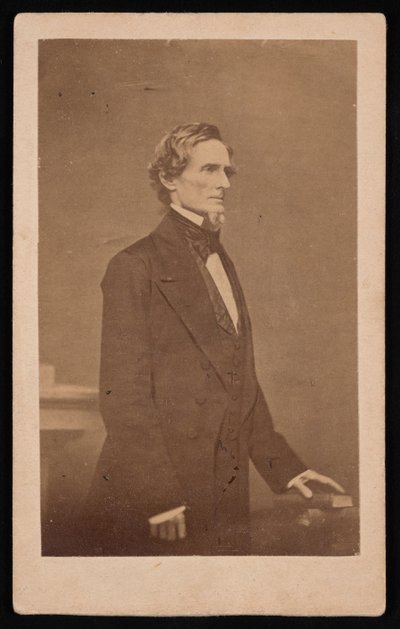 Jefferson Davis portréja 1808-1889, 1887. alkotó: Brady