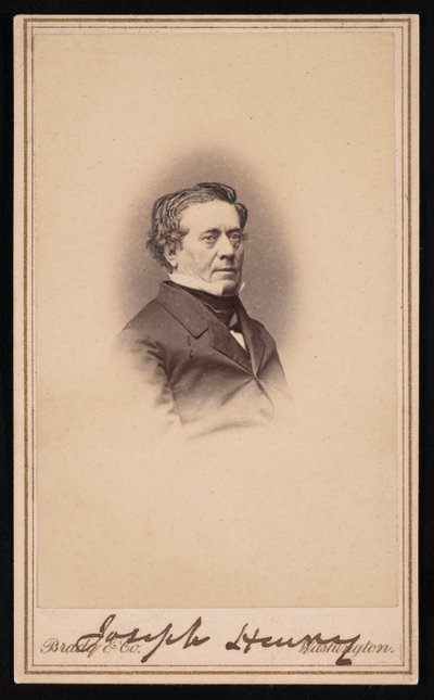 Joseph Henry portréja 1797-1878, 1858-1869 között. alkotó: Brady