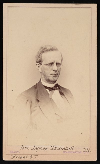 Lyman Trumbull portréja 1813-1896, 1862 és 1869 között. alkotó: Brady