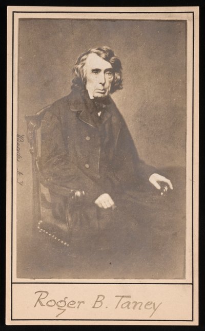 Roger Brooke Taney portréja 1777-1864, 1864 előtt. alkotó: Brady