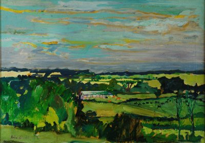 Across the Valley, Bedfordshire, 1973 alkotó: Brenda Brin Booker