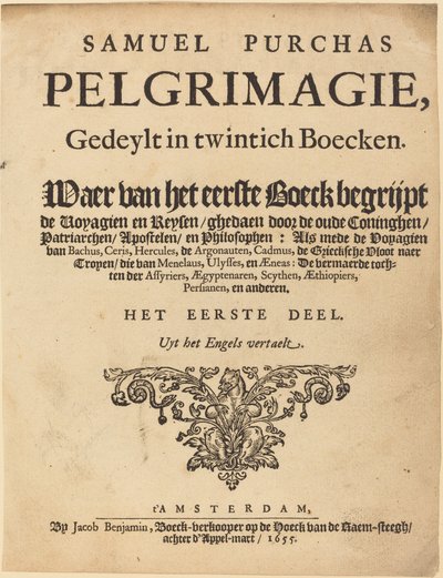 Címlap alkotó: British 17th Century