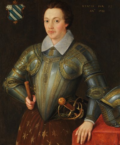 Sir John Shurley Isfieldből 1565-1632. alkotó: British Painter