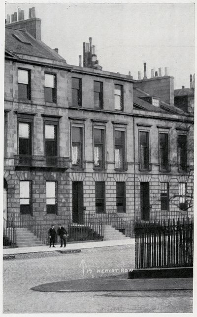 17, Heriot Row, Robert Louis Stevenson és családja otthona Edinburgh-ban alkotó: British Photographer