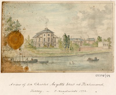 Vázlatsorozat, nézetek Nagy-Britanniában, a kontinensen és Amerikában 1772-1778 (akvarell) alkotó: British School
