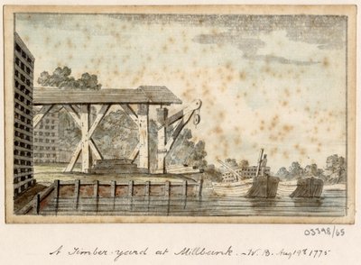Vázlatsorozat, nézetek Nagy-Britanniában, a kontinensen és Amerikában 1772-1778 (akvarell) alkotó: British School