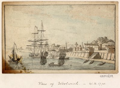 Vázlatsorozat, nézetek Nagy-Britanniában, a kontinensen és Amerikában 1772-1778 (akvarell) alkotó: British School