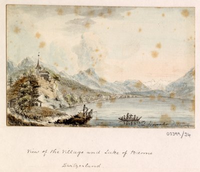 Vázlatsorozat, nézetek Nagy-Britanniában, a kontinensen és Amerikában 1772-1778 (akvarell) alkotó: British School