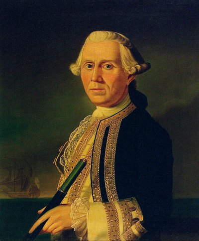 James Ferguson kapitány (1723-1793) alkotó: British School
