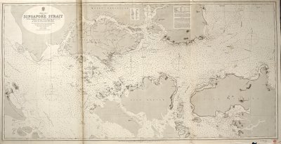 Kínai-tenger SINGAPORE STRAIT JW Reed személyzeti parancsnok TH Tizard hadnagy TH Tizard... A HMS Rifleman tisztjeinek közreműködésével 1865-69 alkotó: British School