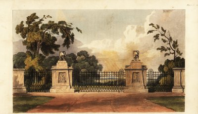 Tervezés a Regency park bejáratához alkotó: British School