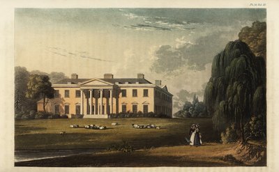East Cowes kastély, Wight-sziget, John Nas építész székhelye alkotó: British School