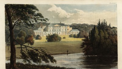 Enmore kastély, Somerset, Egmont 3. grófjának székhelye alkotó: British School