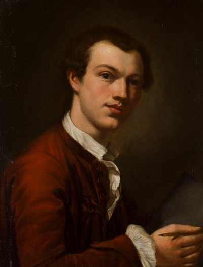 Művész portréja, esetleg önarckép (olaj, vászon) alkotó: British School