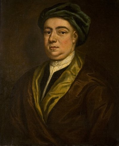 Egy ismeretlen úriember portréja (egykor Hogarth-önarcképnek mondták), 1730-as évek alkotó: British School