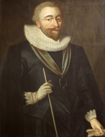 Richard Weston, Portland grófja, Lord Főkincstárnok, 1630 körül (olaj, panel) alkotó: British School