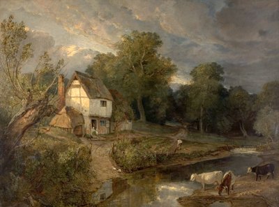 Ringland Hills, Costessy, Norwich (olaj, vászon) alkotó: British School