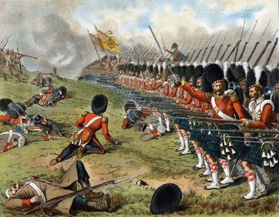 A 93. sutherlandi hegyvidékiek előrenyomulása az almai csatában 1854-ben – a „Harper