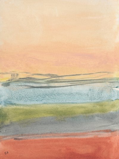 Meleg, absztrakt horizont alkotó: Bronwyn Baker