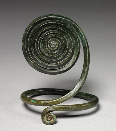 Armilla spirál, Közép-Európa, ie 1500 körül alkotó: Bronze Age