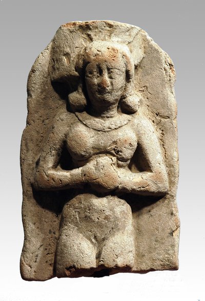 Asera figurája, kánaáni, ie 999-600 (agyag) alkotó: Bronze Age