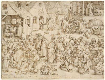 Caritas Szeretetszolgálat, 1559 alkotó: Bruegel