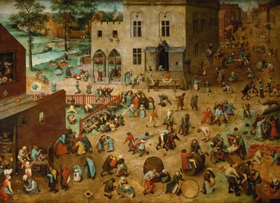 Gyermekjátékok, 1560 alkotó: Bruegel