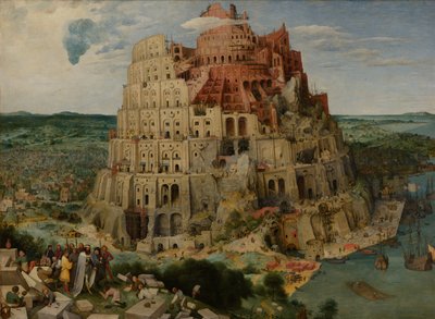 Bábel tornya, 1563 alkotó: Bruegel