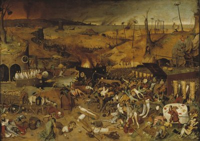 A halál diadala, kb. 1562-1563 alkotó: Bruegel