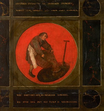 Tizenkét példabeszéd, 1558. alkotó: Bruegel