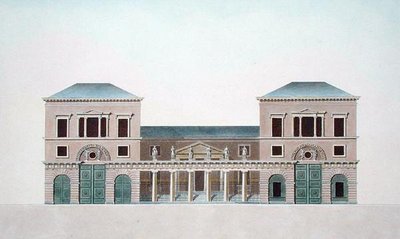 Szőnyeggyár Tournai-ban, Pierre Jacques Goetghebuer "Choix des Monuments, Edifices et Maisons les plus remarquables du Royaume des Pays-Bas" című művéből, a szerző metszete, 1827-ben jelent meg (aquatinta). alkotó: Bruno (after) Renard